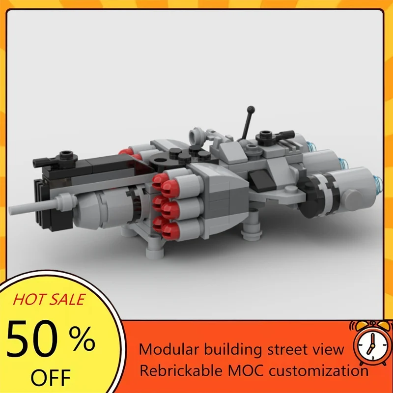 

112PCS Popular Space War Movie Model MOC Building Bricks Spaceship Modular Technology Gifts Holiday Assemble Children Toy Suit