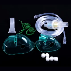 Adult Children Mask Catheter Inhaler Set Medical Nebulizer Cup  Air Compressor Nebulizer Medical Inhaler  Medicine Accessories