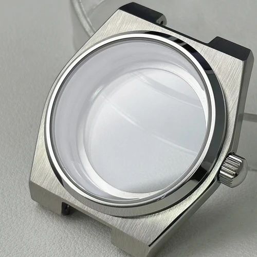 Caja NH35 de 40mm para reloj PRX Super Player modelo para hombre NH35, modificación de caja de reloj para NH36 NH38 NH70 NH71 NH72, bisel pulido