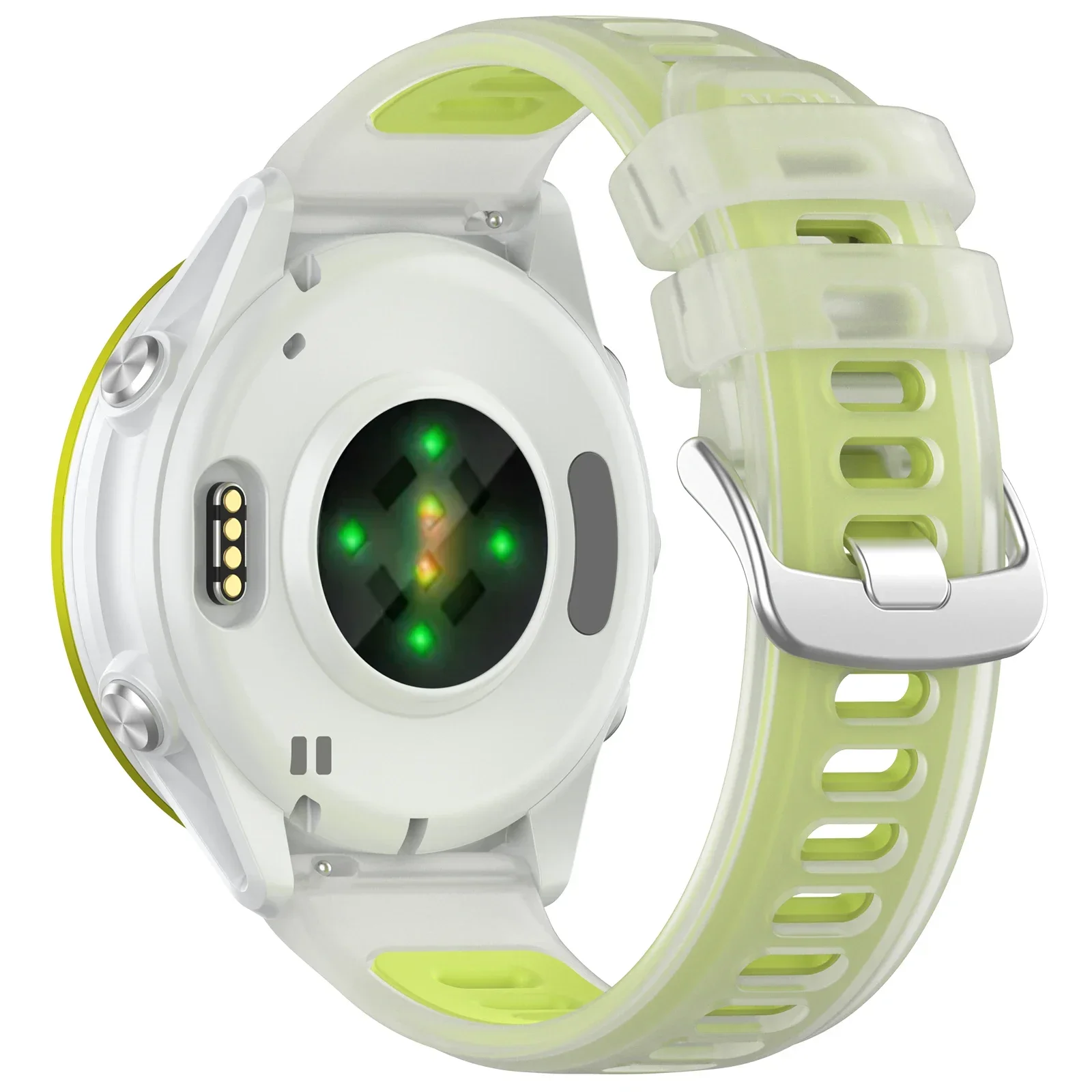 22mm 20mm Semi-Transparent Silicone Strap For Huawei Watch 6 5 GT7-6-5-4 GT7-6-5 Pro 46mm Jelly Color Sport Watchband For Huawei