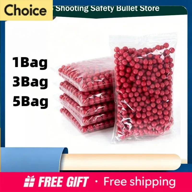 Neu 20272028cool 500 Stück/Beutel 7MM Rote Weiche Gel-Kugeln Nachfüllpackung Sichere Flexible Kugeln für Outdoor-Spielzeug