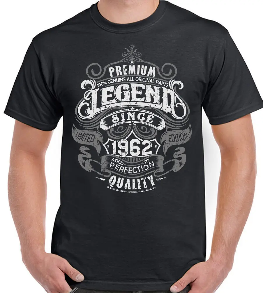 

62nd Birthday 1962 Mens Funny T-Shirt 62 Year Old Top Premium Legend Since