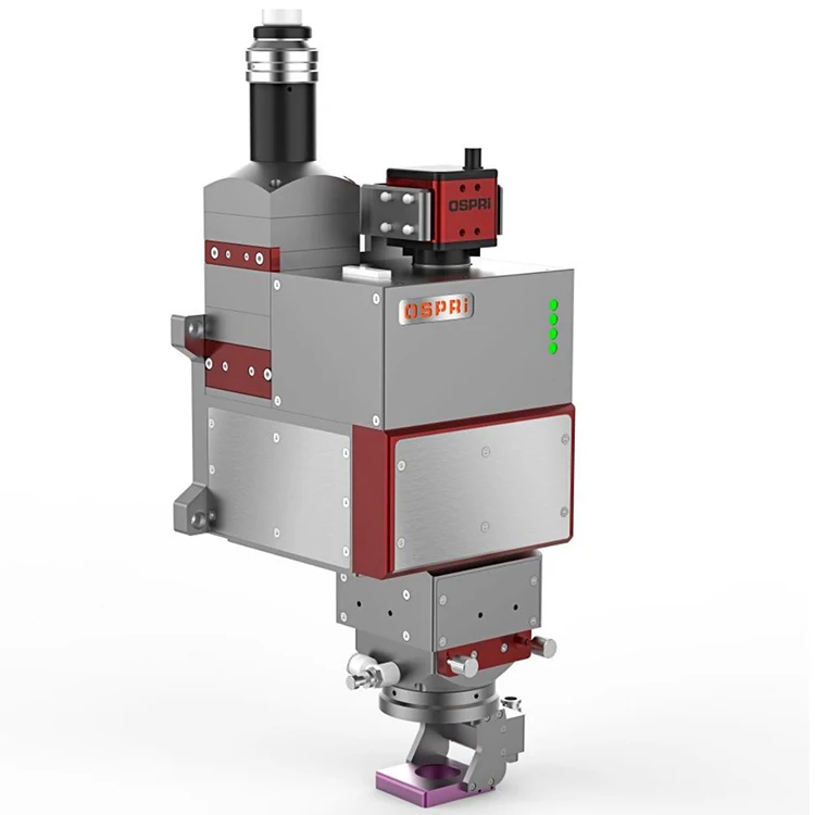 Kepala las laser serat OSPRI, dengan kamera CCD dan sinar Output LW410A LW403A LW416 LDW200 LDW400