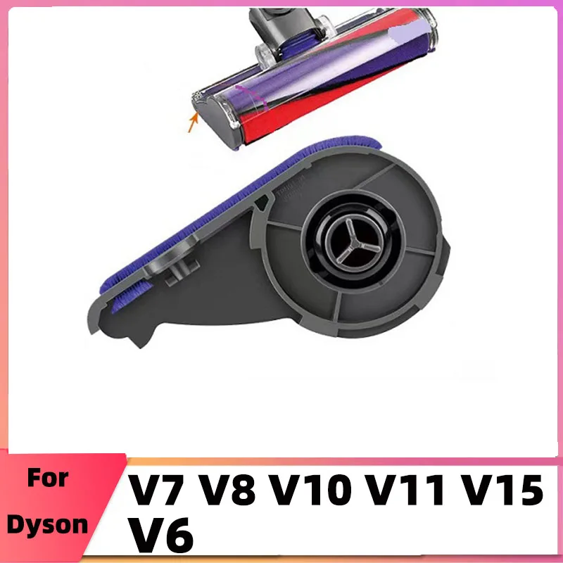 Soft Roller Brush velvet suction head Bar End Cap side Cover for Dyson V6 V7 V8V10 V11 Vacuum Cleaner Replacement Parts