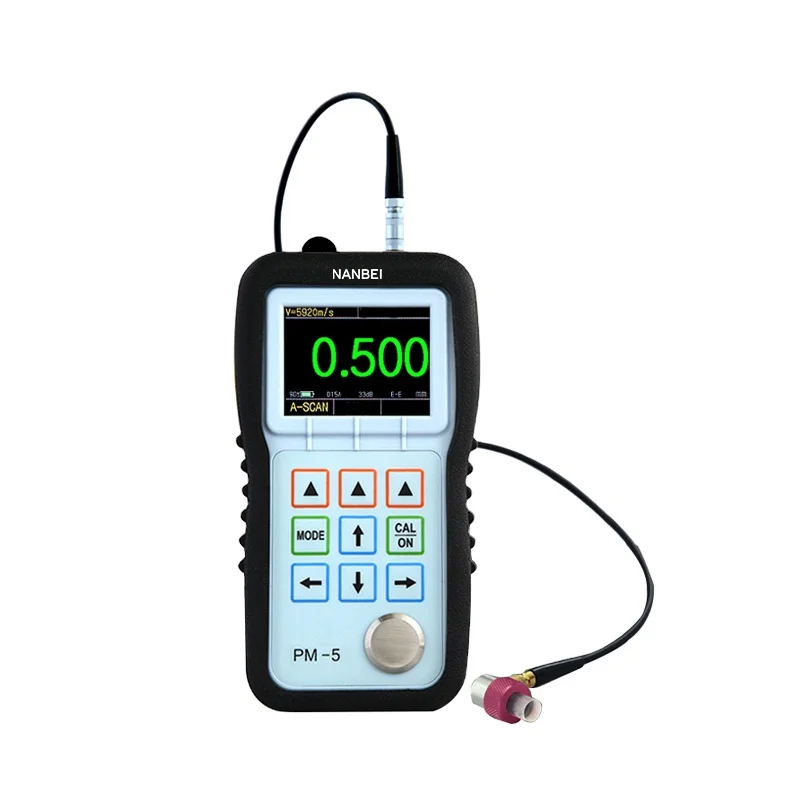 HDPE Bottle Live Color A/B Scan Ultrasonic Thickness Gauge for Plastic digital torque wrench