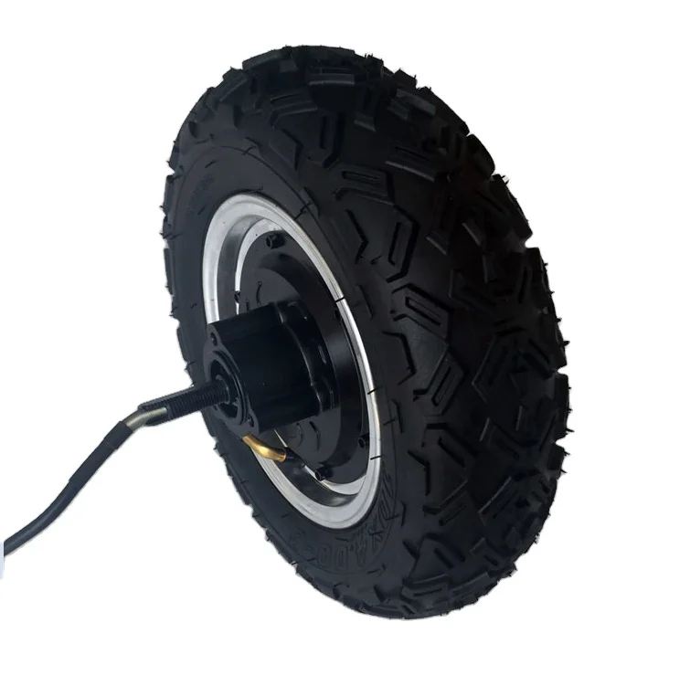 11 inch 48v 500w hub motor scooter  with off-road tire