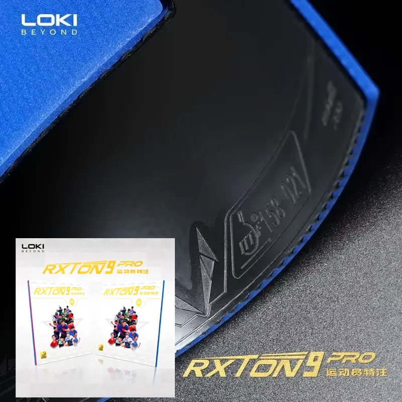Table Tennis Athlete - LOKI Rxton 9 PRO Karet Tenis