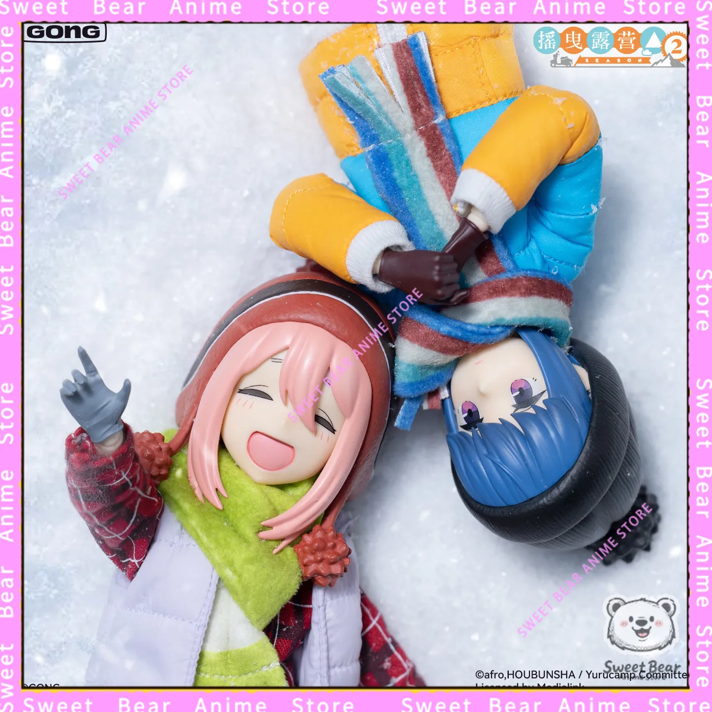 

GONG Nadeshiko Kagamihara Shima Rin Yuru Camp 1/8 Scale Action Figure Anime Model Trendy Toy Doll Desktop Collectibles In Stock