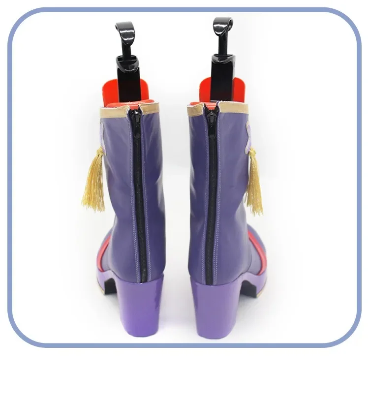 Tokai Teio Scarpe Cosplay Gioco Pretty Derby Puntelli Cosplay Stivali di Carnevale di Halloween Scarpe in PU su misura
