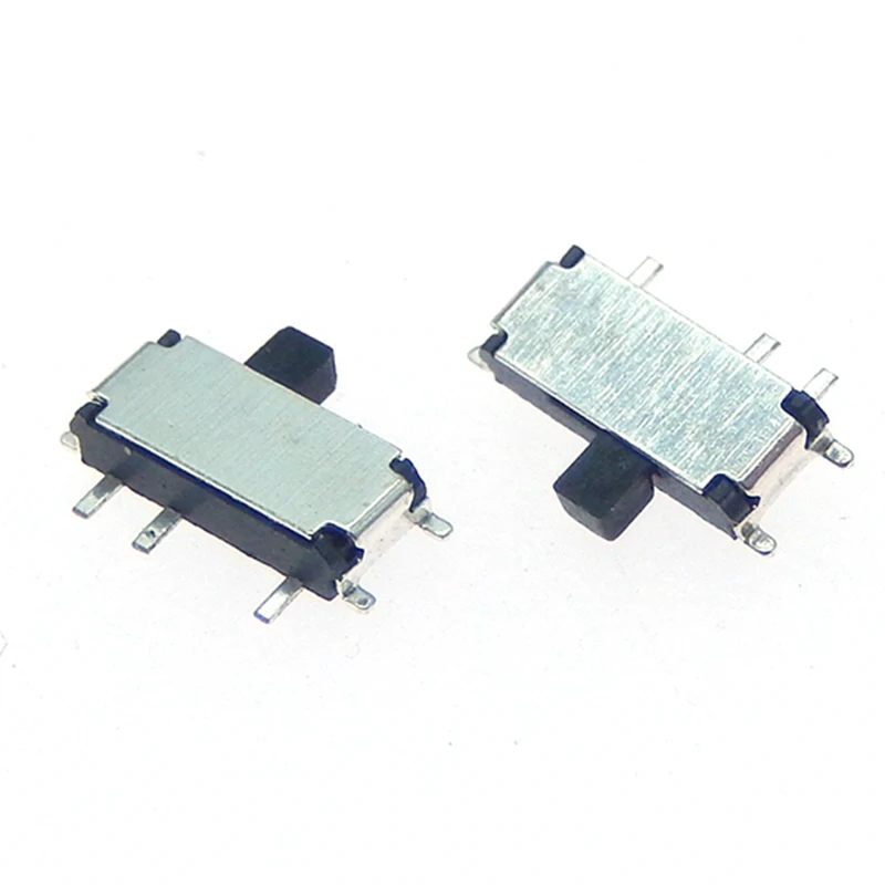 20PCS 7 Pin Mini Slide Switch On-OFF 2Position Micro Slide Toggle Switch 1P2T H=1.5MM Miniature Horizontal Slide Switch SMD