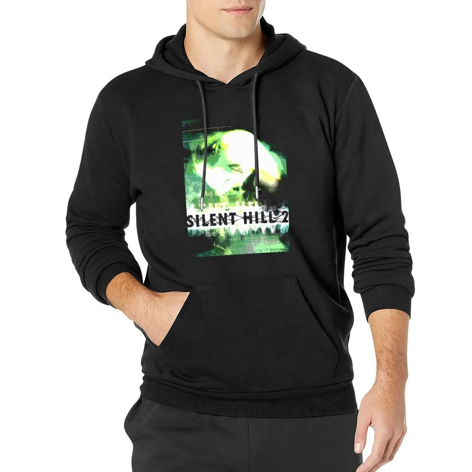 

Silent Hill 2 (Black| Perfect Gift Pullover Hoodie anime clothes korean clothes anime hoodie