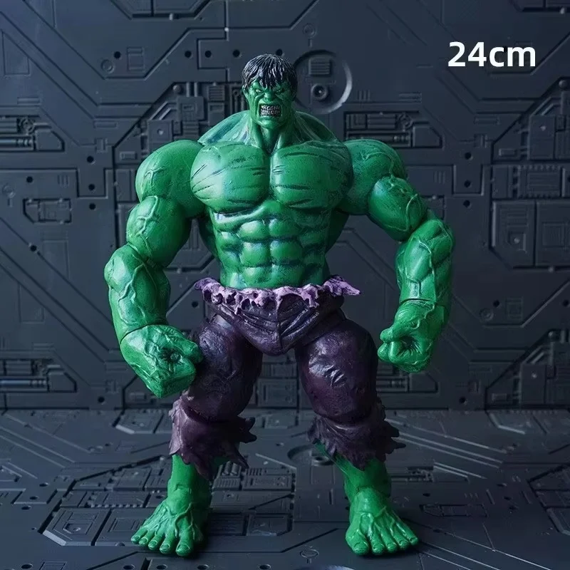 Hulk Figure Action Figuras 21cm Manga Hulk Figurine GK Statue Anime Model Doll Ornaments Toys - view 4