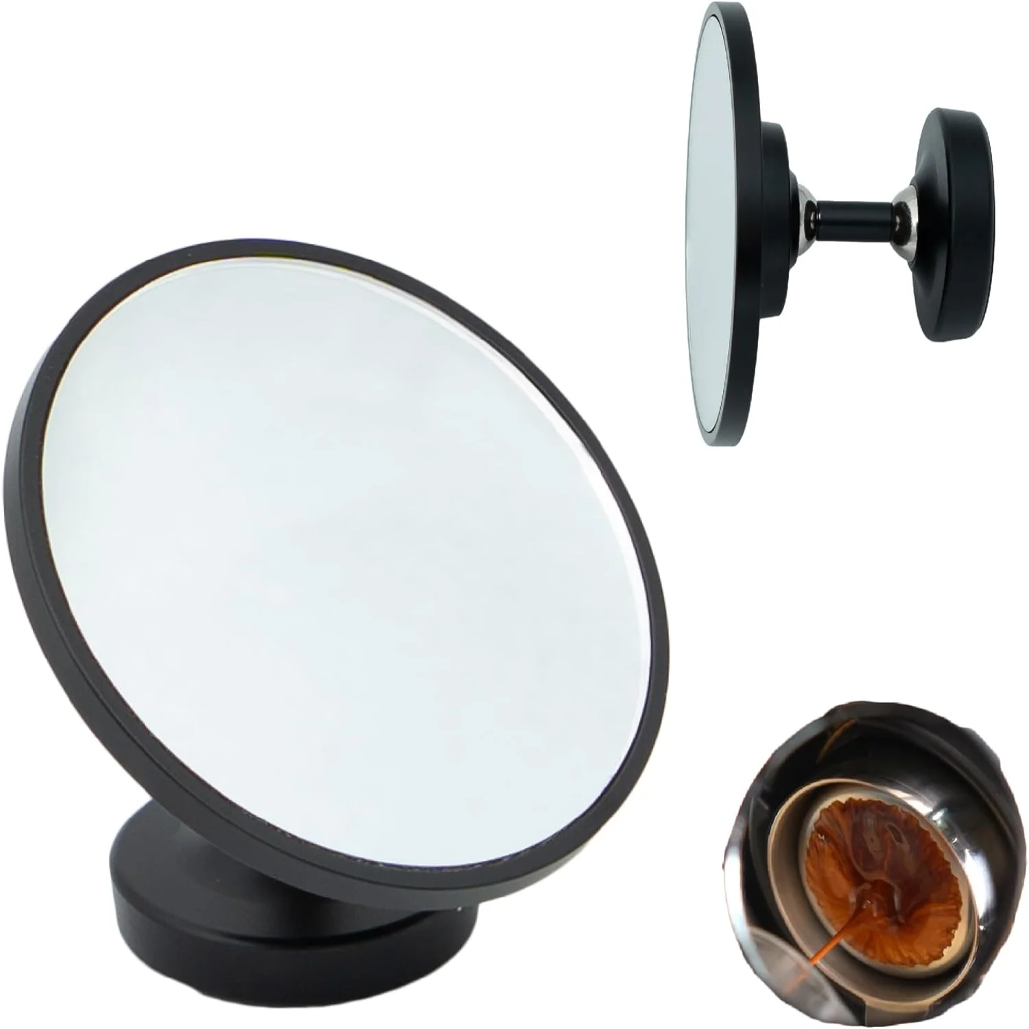 

MiiCoffee Espresso Shot Mirror for Bottomless Portafilter (Black)