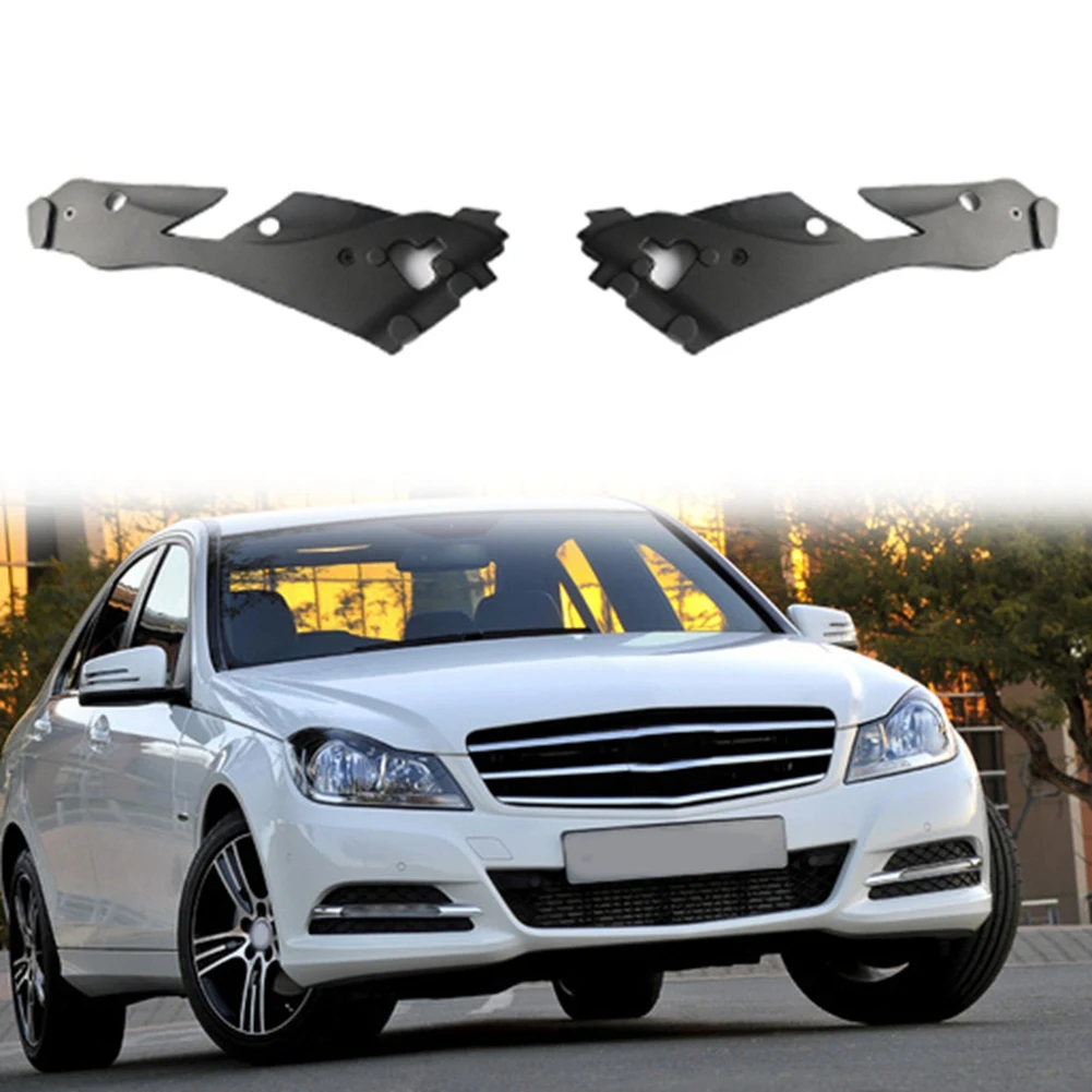 2048261324 Car Upper Left Headlight Protective Cover Cap for Mercedes-Benz W204 C300 C350 2008-2012