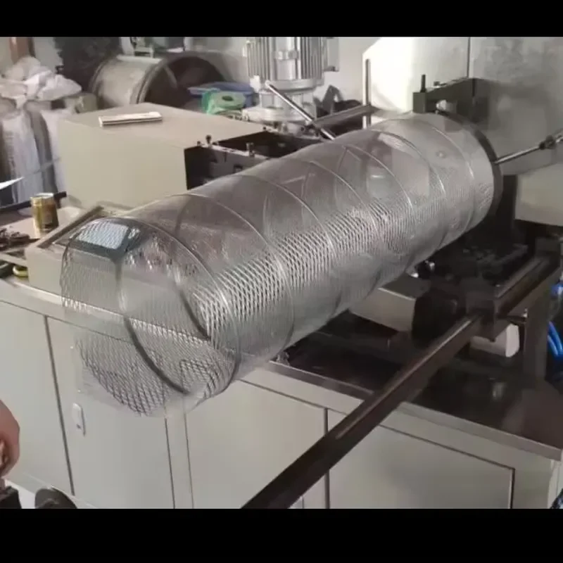 High Speed Spiral Car Oil Filter Core Tube Car Oil Forming Making Machine for Dust Filter