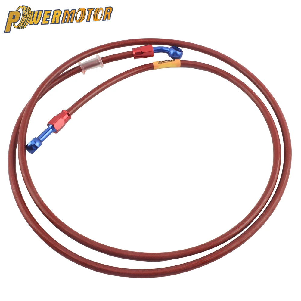 

ATV UTV Motorcycle Brake Hose Extension Cables Moped Universal Metal Hoses Lever M10 Scooter Go Kart Motocross Hydraulic Clutch