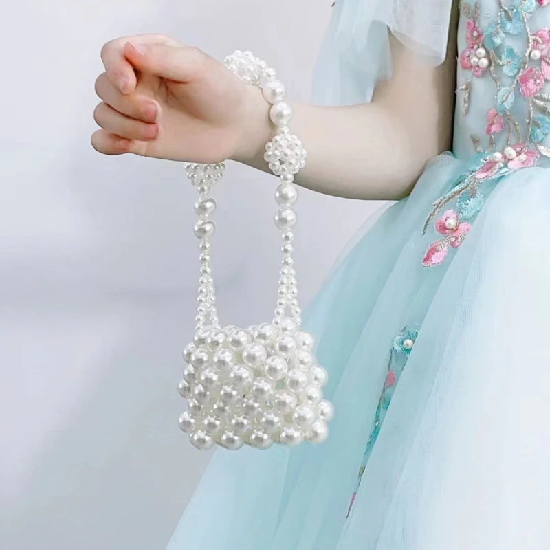 Mini sac à main pour femmes, portefeuille mignon pour petites filles, sacs à perles et pochettes Kawaii pour pièces de monnaie de fête pour enfants, fourre-tout cadeau