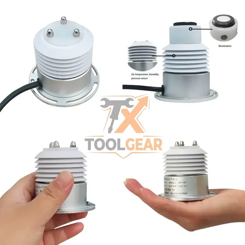 2026hotsale* Resistance Waterproof Modbus Weather Monitoring 4g Gprs Lora Agriculture Meteorological Weather Station Wind