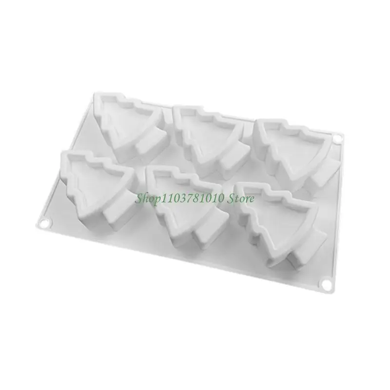 U55D Fondant Mold Christmas Series Silicone Material Baking Gadget Baking Accessories