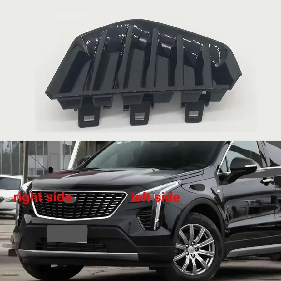 

For Cadillac CT4 Replacement Fog Lamp Frame Anti Fogs Light Shell Front Bar Grille Decorative Cover