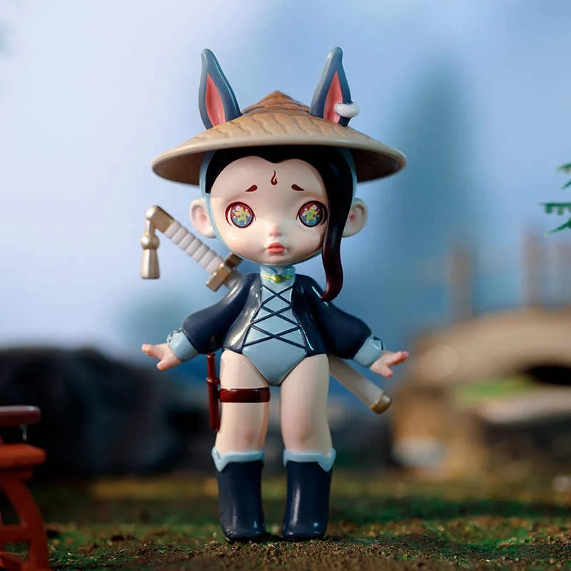 لعبة Toycity الأصلية منتج جديد من Laura سلسلة النمط الصيني الجديد العصرية للعب صندوق أعمى هدية للفتيات