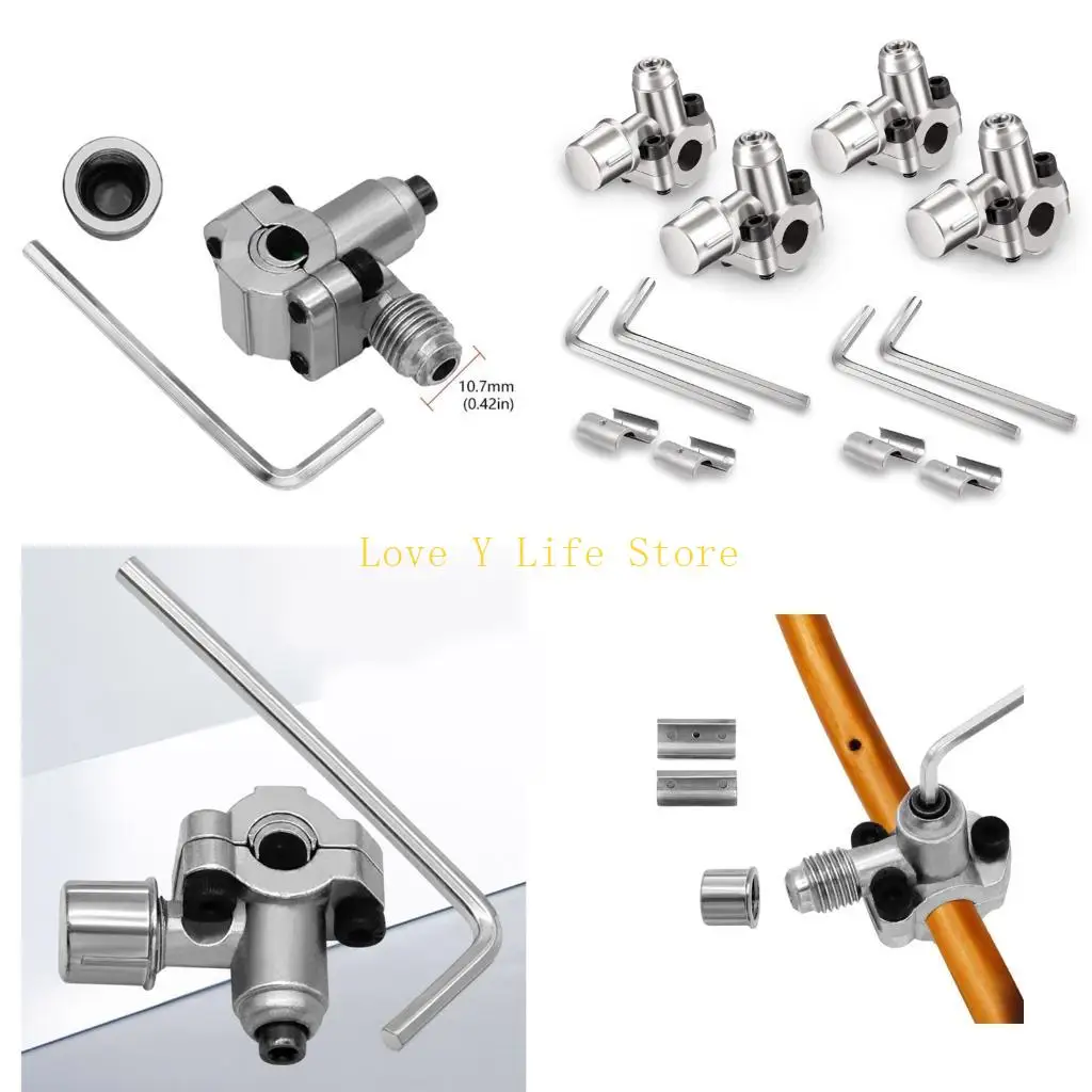 

L74C 4PCS Металлические клапаны переменного тока HVAC иглазированные иглы для 1/4 дюйма 5/16 дюйма