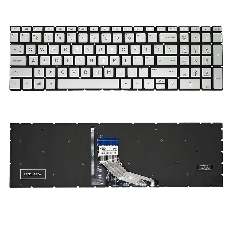 f  For HP 15-DA 15-DB 15-DX 15Q-DS 15-CX TPN-C135 TPN-C136 English Keyboard