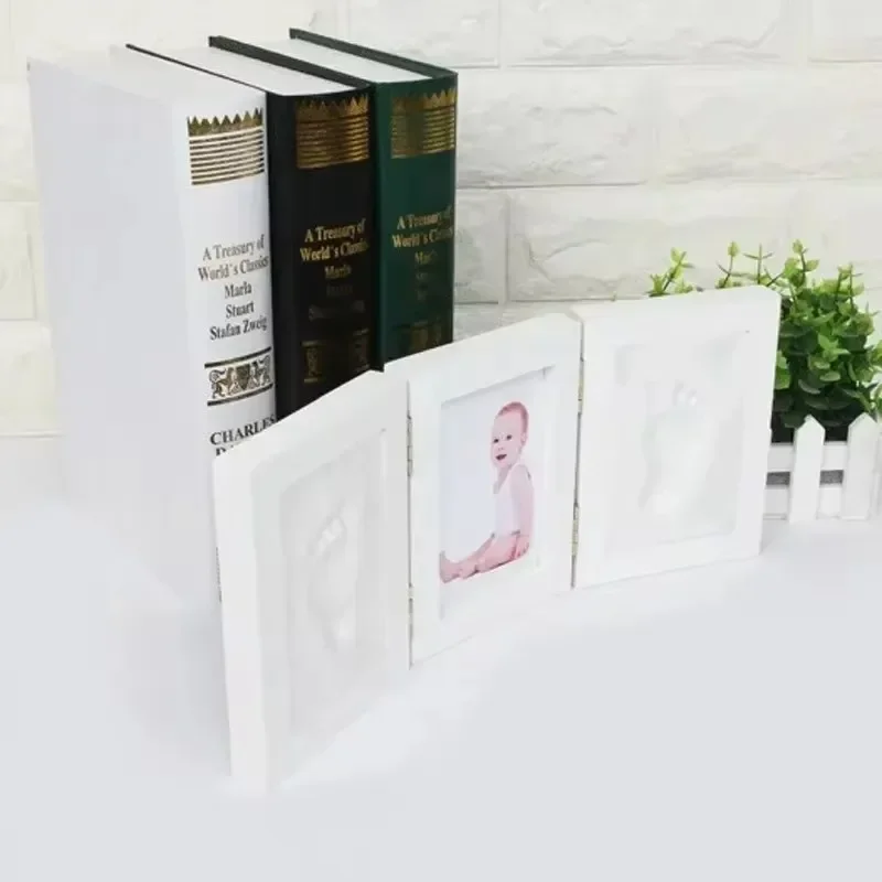 

Новые детские формы для рук и ног с принтом рук и ног, детская фоторамка с крышкой, набор грязи с отпечатками пальцев, подарок на память о росте ребенка, сувенир