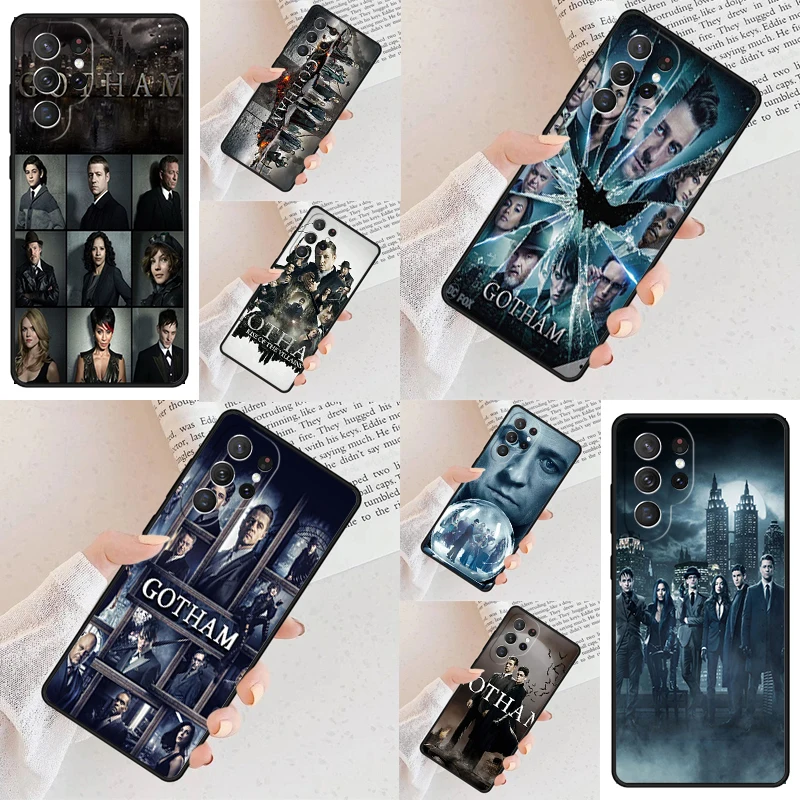 American TV Gotham Handy hülle für Samsung Galaxy S24 S23 S22 S21 Ultra S10 Note 10 Pro S20 Plus Fe S9 S8 Abdeckung