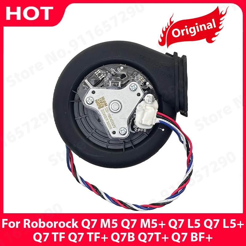 

Original Ventilator Fan Motor Parts For Roborock Q7 M5 Q7 M5+ Q7 L5 Q7 L5+ Q7 TF Q7 TF+ Q7B Q7T+ Q7 BF+ Fan Engine Accessories