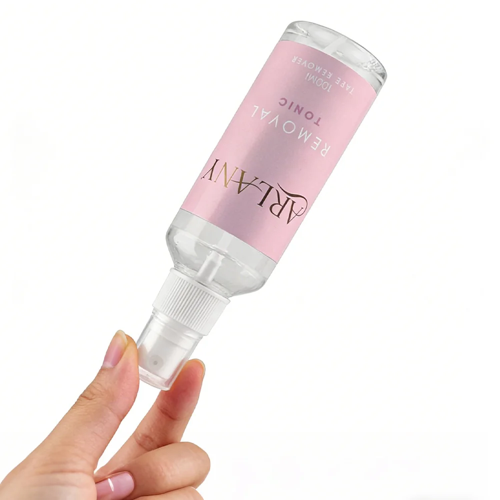 ARLANY 100ML Alcohol-Based Hair Extension Tape Remover for Tape in Extensions Gentle Tape Dissolver for Painless Removal