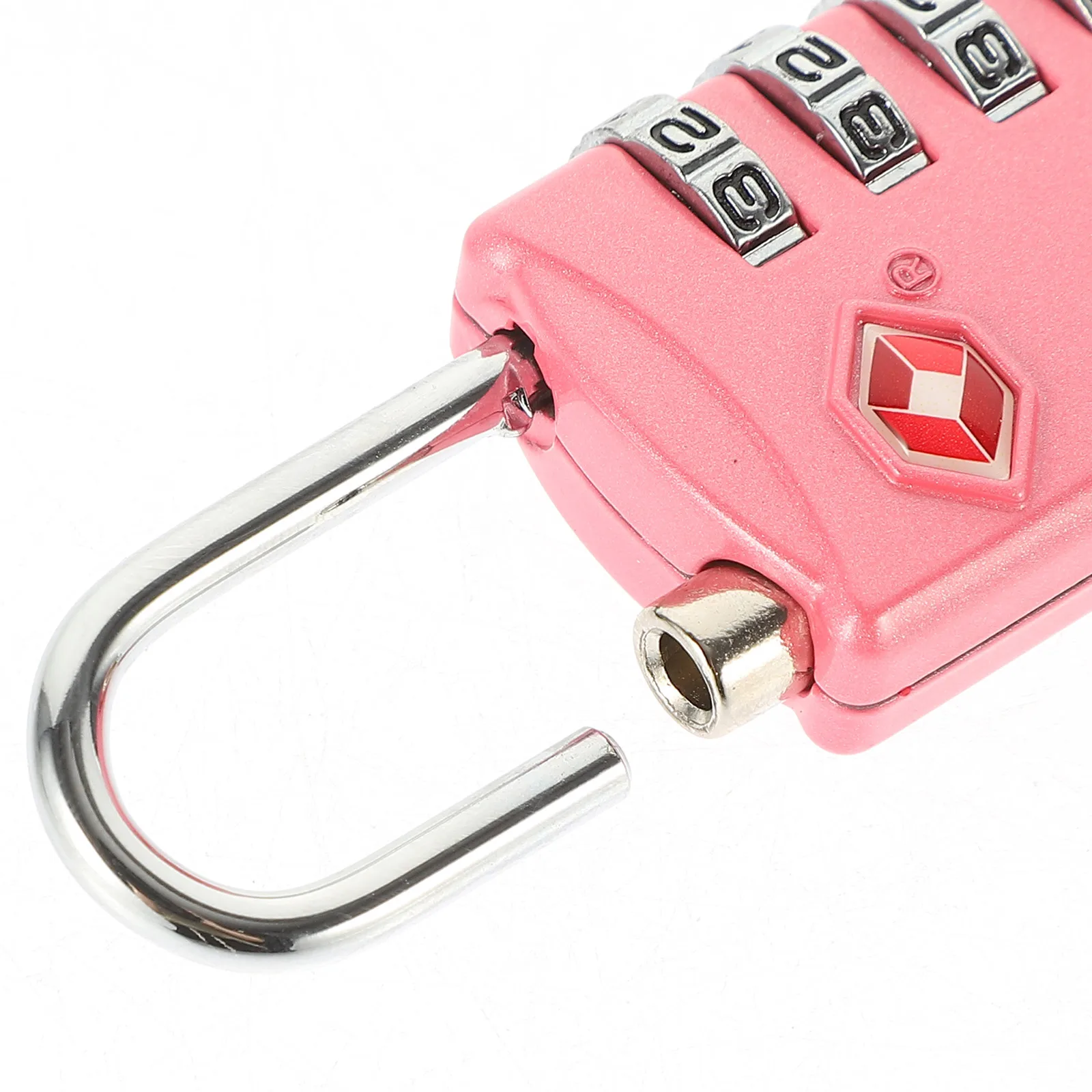 

Одобренный TSA 4-сбрасываемый замок с паролем, розовый кодовый чемодан для путешествий, уличный противоугонный шкафчик для багажа, оборудование