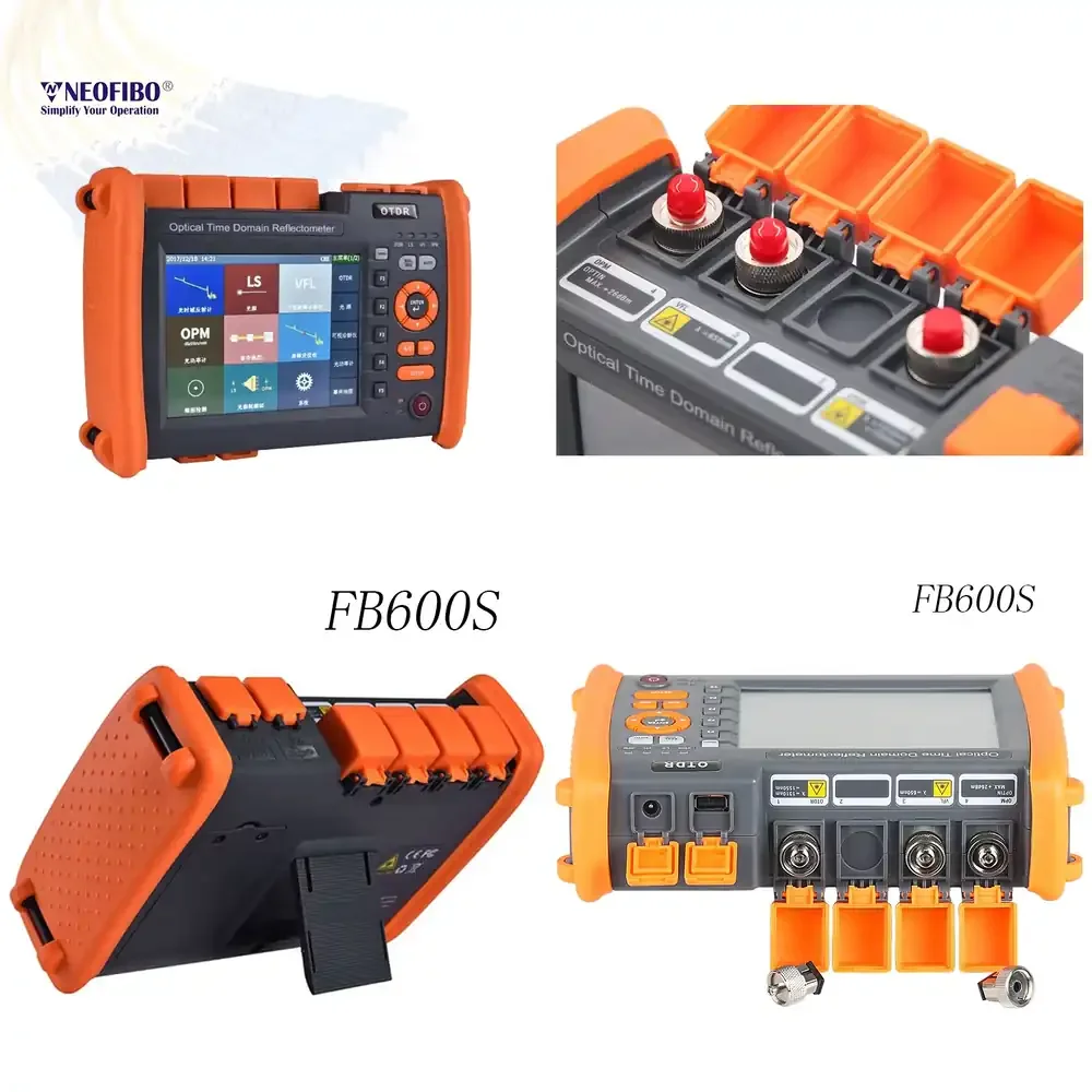 

NEOFIBO FB5600 FTTH 1310/1550 Single Mode Fiber Optic Optical OTDR Optical Time Domain Reflectometer