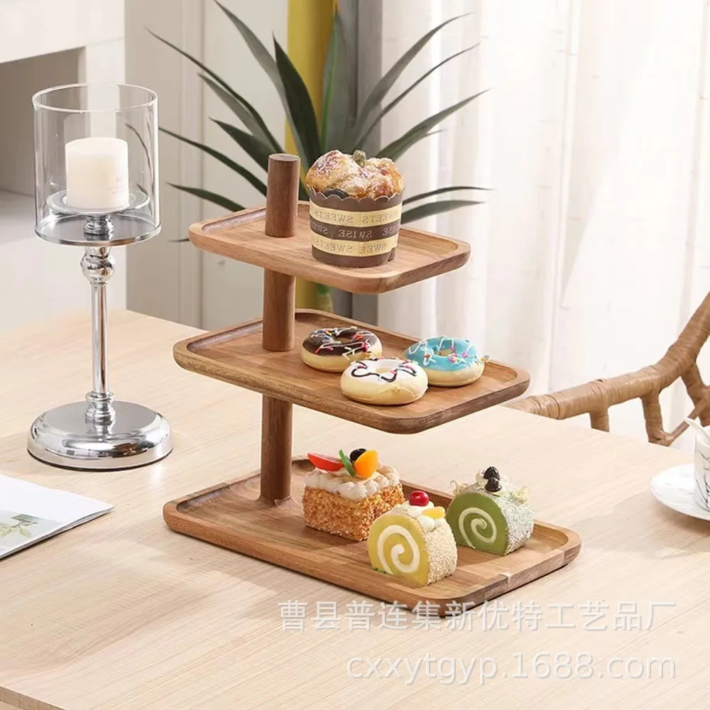 

Home Appliance Wooden Desktop Storage Rack Cosmetics Perfume Storage Rack Entrance key Small Storage Rack Kitchen Accessories