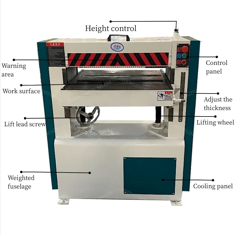 Automatic Wood Thickness Planer Machine Thicknesser Planer Woodworking Machine Planer Woodworking Machine