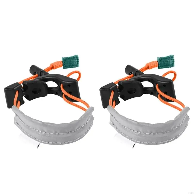 Description Picture 5 of itemC4DE 2pcs Bicycles Ankle Leg Bind Bandages Reflective Pant Band Clip Strap Wrist Ankle Bind Band Clip Cycling Leg Strap