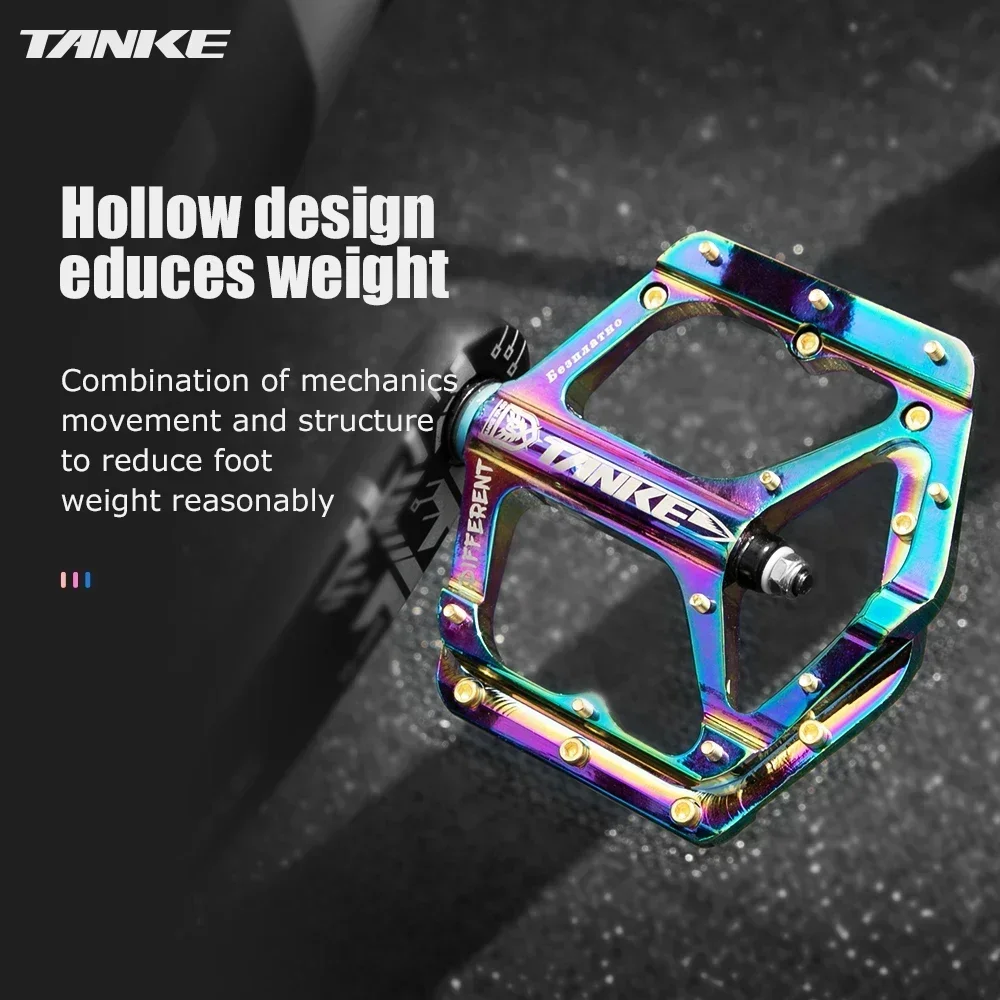 TANKE TP-50 Pedals Sepeda MTB Bicycle Pedal Aluminum Alloy Non-slip Bicycle Pedal Bicycle Pedal