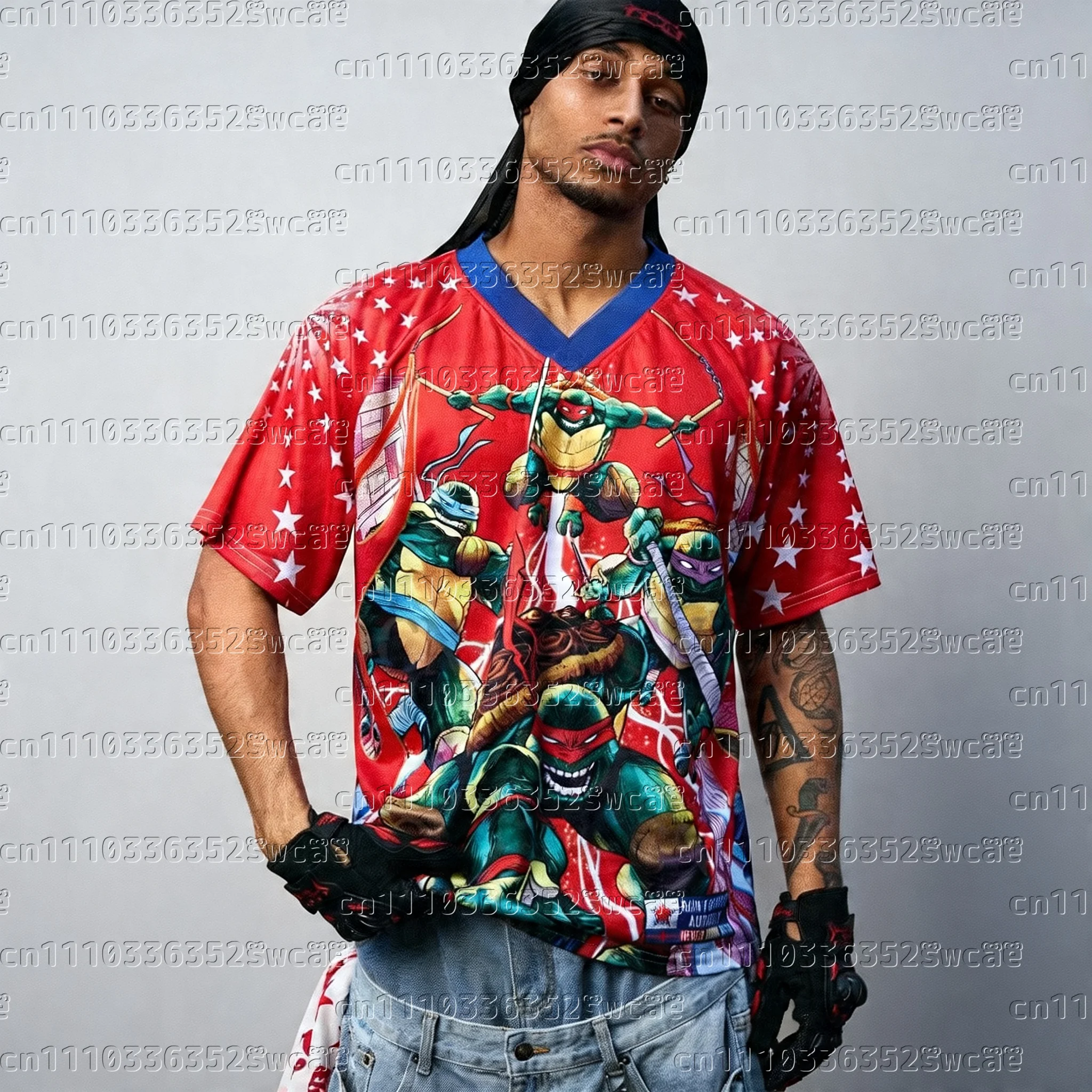 Teenage Mutant Ninja Turtles 3D Graphic Printed Jersey Fashionable Streetwear Fan Cosplay Clothing Summer Men's Women's T-shirts