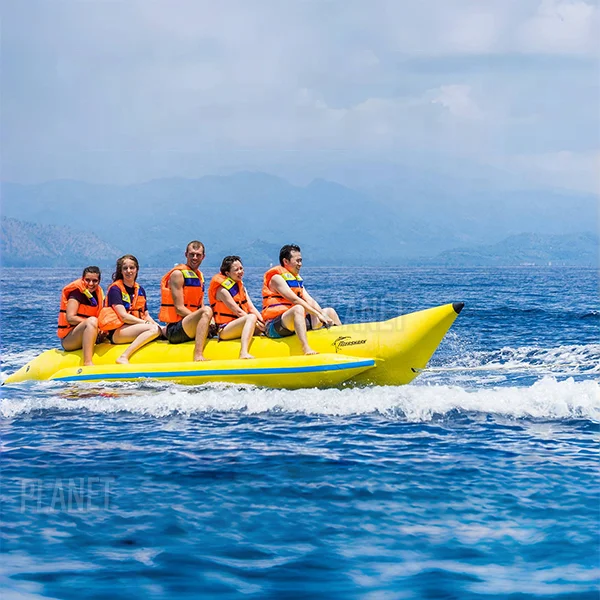 

Water Sport Game Inflatable Towable Banana Boat Inflatable Flying Towable Tube Banana Boat For Sale