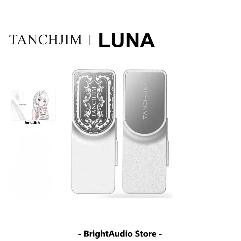TANCHJIM LUNA Portable USB DAC Amp Headphone Amplifier dual CS43198 chips 3.5mm 4.4mm Output PCM768 DSD256 285mW/32ohm 54mW/300