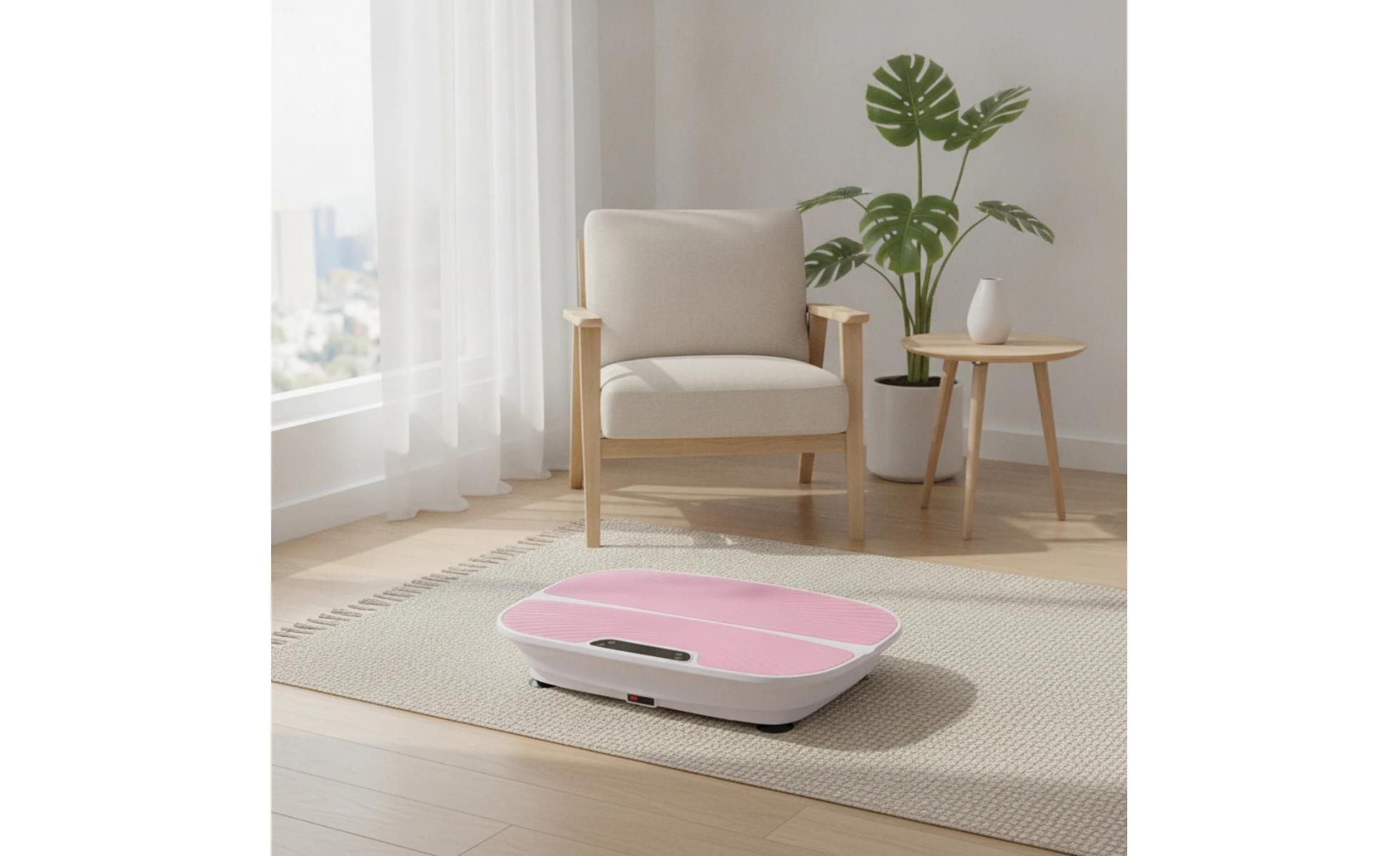 Vibration Plate with Non-Slip Surface Compact Vibrating Fitness Platform Shaker Machine Portable for Home Workouts Vibration Plate with Non-Slip Surface Compact Vibrating Fitness Platform Shaker Machine Portable for Home Workouts