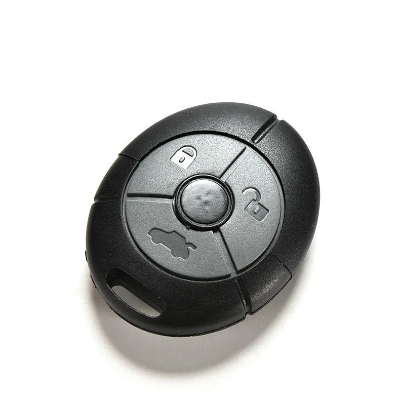 

1PC MG Rover 25 35 ZS ZR ZT 3 Button Remote Key Fob Case Shell Rubber Button Pad Replacement Lock Unlock Truck Button