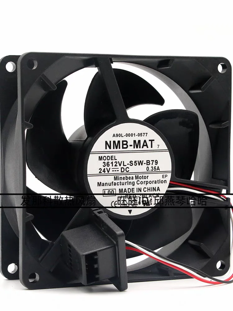 신제품 오리지널 3612VL-S5W-B79 A90L-0001-0577 24V 0.35A 9232 92x92x32mm 냉각 팬 라디에이터