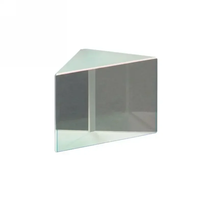 High Precision Optical Glass Right Angle 90 Degree Measuring Prism Bevelled Reflective Film Right Angle Reflecting Prism