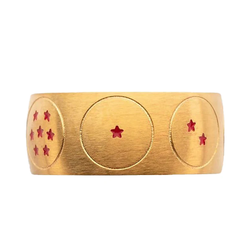 خاتم متمنيات بسبع نجوم للرجال ، مجوهرات أنيمي ، إكسسوارات حفلة تنكرية ، هدايا مروحة