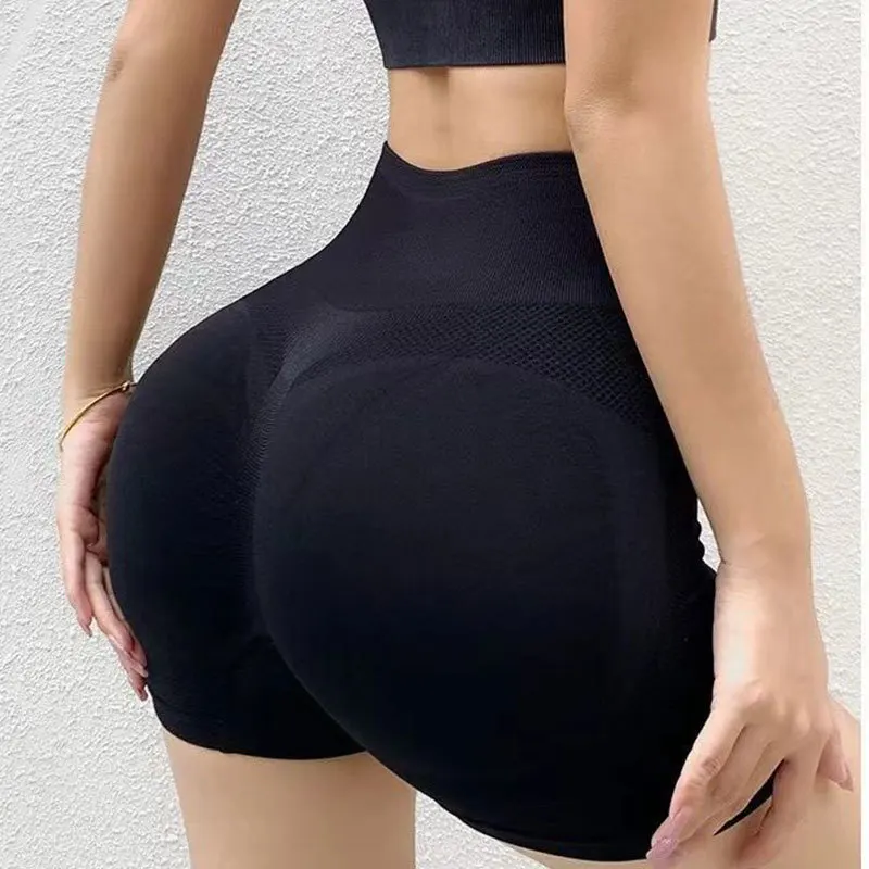 Sexy Booty Push Up Sport Yoga Shorts Women Seamless Spandex Running Cycling Short Fitness Leggings High Waist Female Gym Shorts