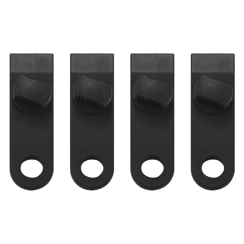 16Pcs Tarp Clips - Heavy Duty Windproof Awning Clamp Grip -Tent Clips Accessory Black