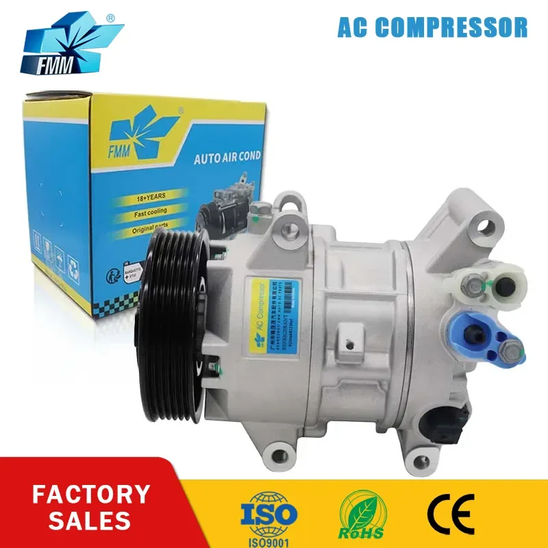 

FMM VCS-12E 12V Air Conditioning AC Compressor for Toyota C-HR Auris 1.2T 2022 88310-F4010 88310F4010 88310F4050 88310-F4050