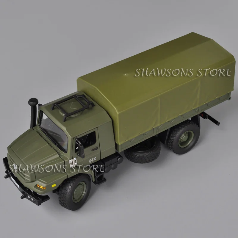 KDW 1:36 Scale Diecast Model Military Truck Toy 23cm Transport Vehicle Miniature Replica Collectible Big