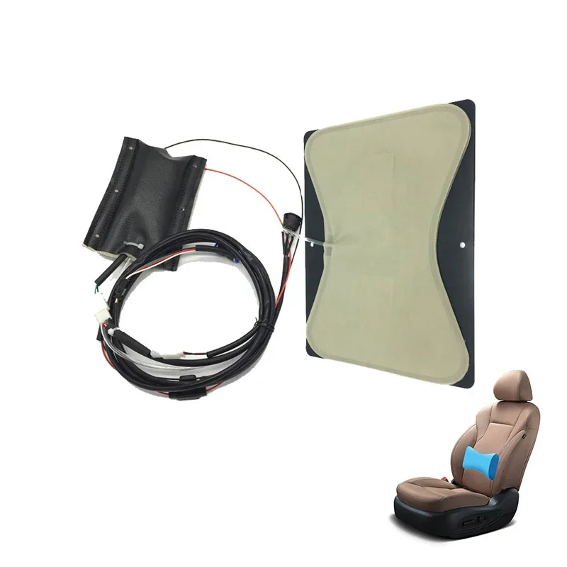 

HWHongRV 12V DC Автомобильное сиденье с воздушной поясничной поддержкой спины — идеально подходит для автокресел — эргономичный дизайн для удобного вождения